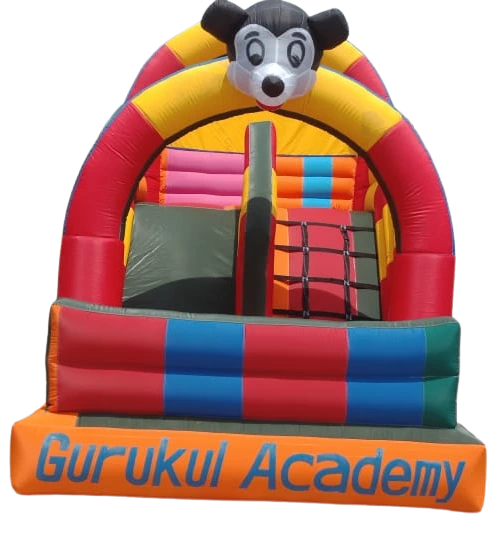 3 Lane Inflatable Slide Bouncy | A One Sky Balloons Delhi