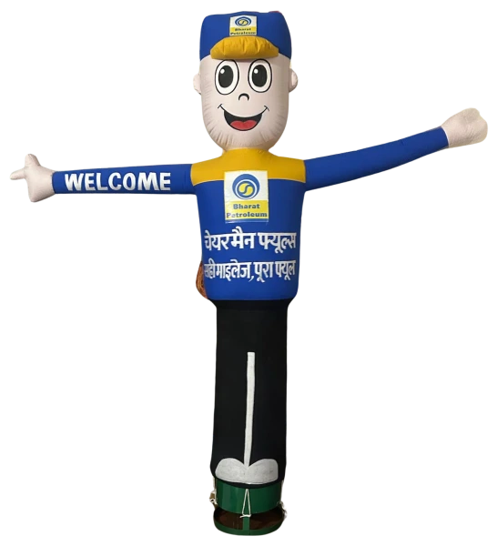Advertisement Promotional Sky Dancer | A One Sky Balloons Delhi