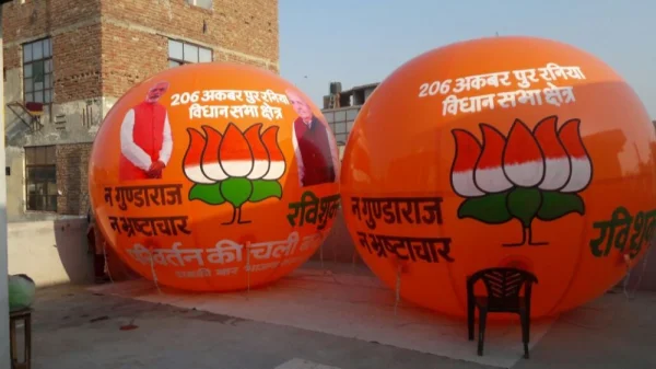 Sky Balloon Election Campaign | A One Sky Balloons Delhi